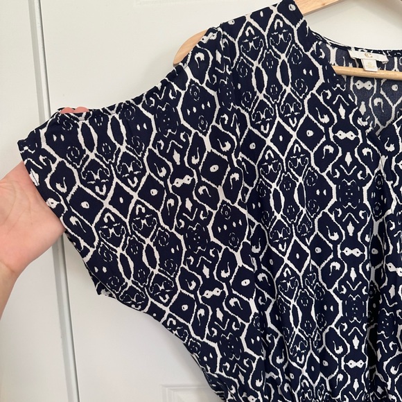 Charming Charlie blue romper - Picture 2 of 10